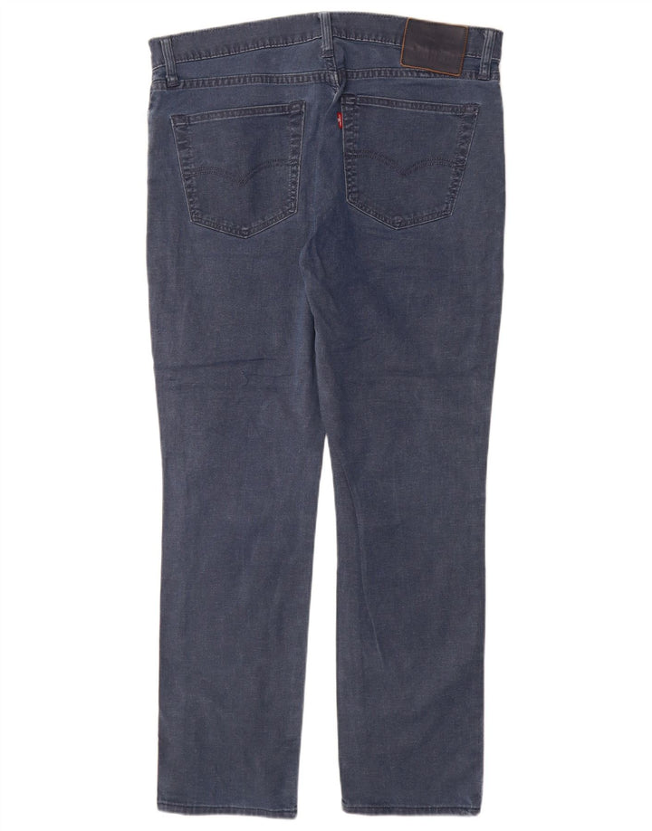 Levi's muške uske traperice W36 L30 plavi pamuk