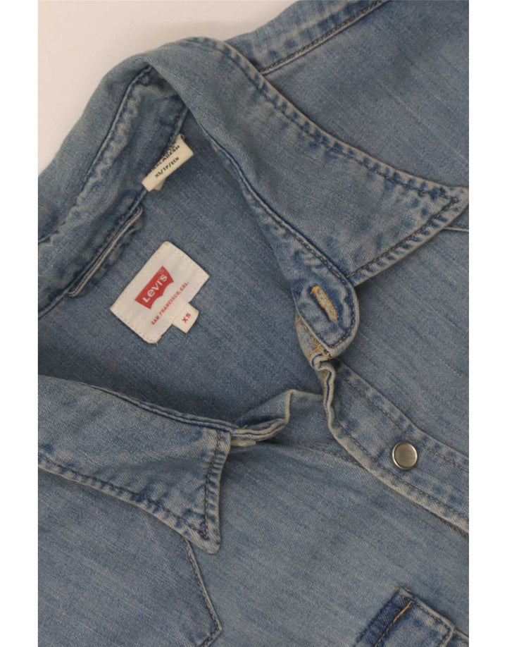 Levi's muška traper košulja XS plava