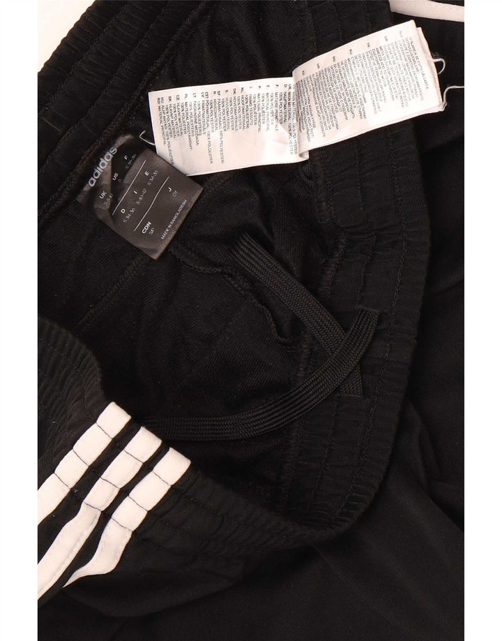 Adidas ženske hlače za trenirku UK 8/10 male crne poliesterske