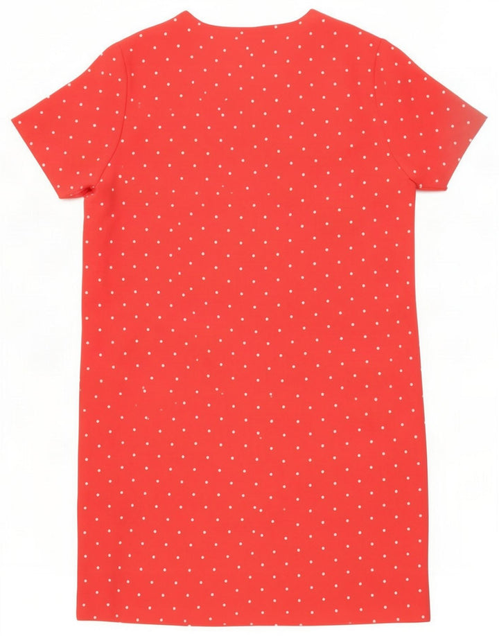 Ženska haljina Marks & Spencer UK 16 Large Pink Spotted Polyester