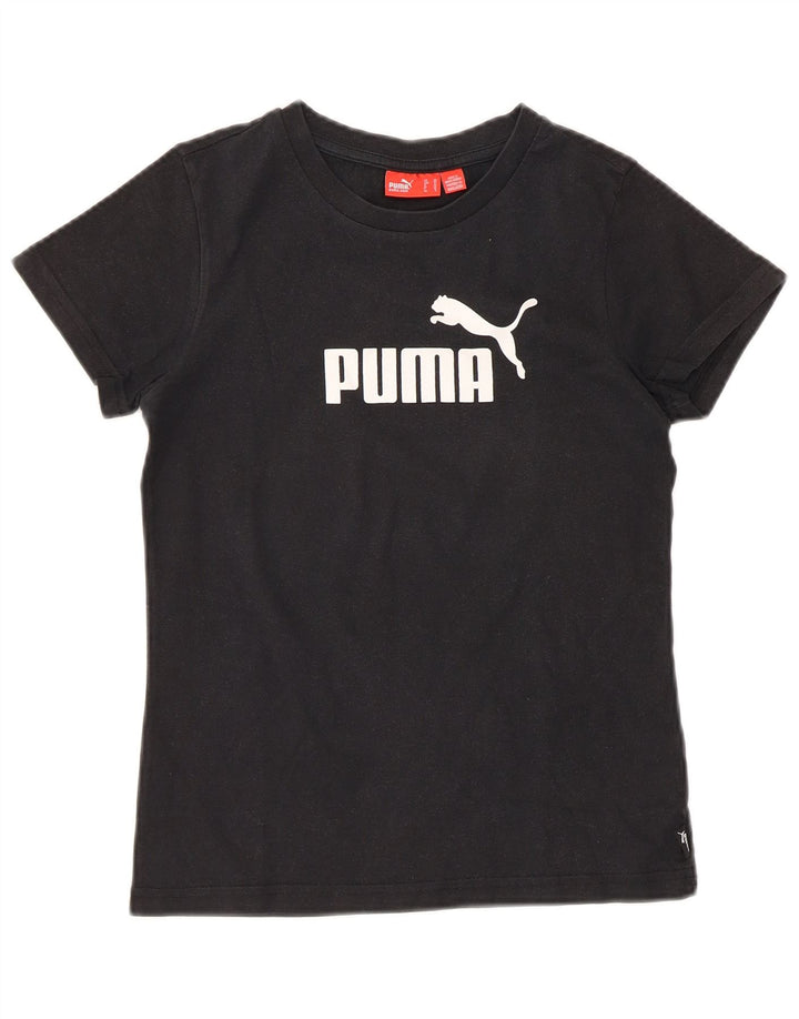 Puma ženska majica kratkih rukava s grafičkim motivima UK 8 Small Black