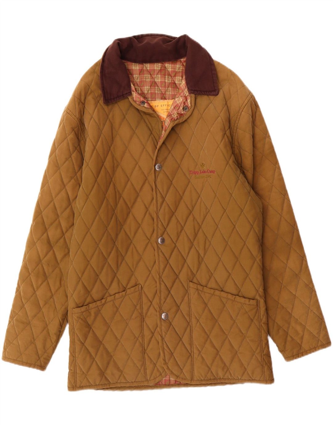 Mash muška prošivena jakna IT 52/54 Large Beige Colourblock Cotton