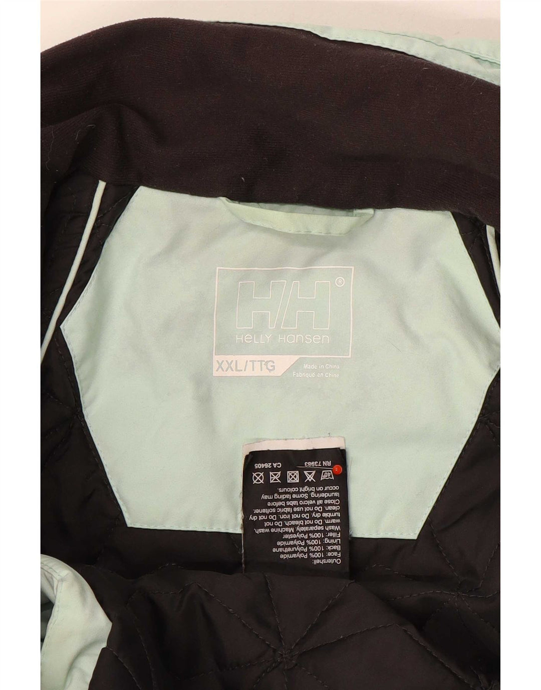 Helly Hansen ženska skijaška jakna UK 20 2XL tirkizna poliamidna boja