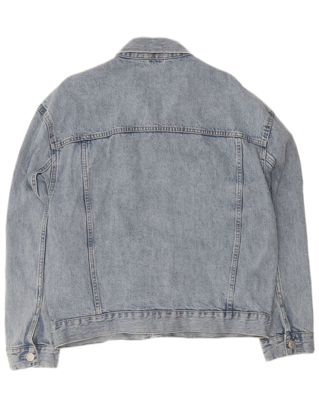 C&A muška prevelika traper jakna UK 40 Large Blue Cotton