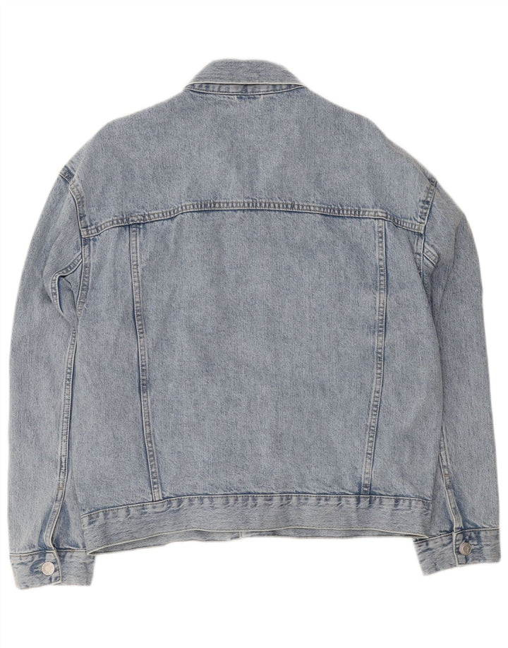 C&A muška prevelika traper jakna UK 40 Large Blue Cotton