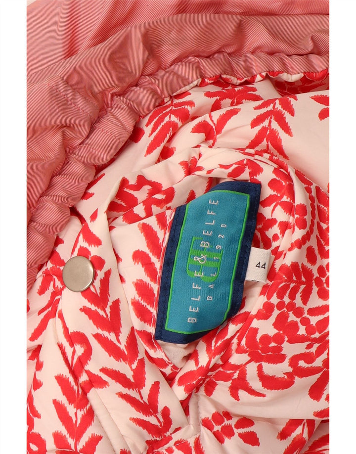 Belfe & Belfe ženska prevelika jakna na dvije strane IT 44 srednje ružičasta cvjetna