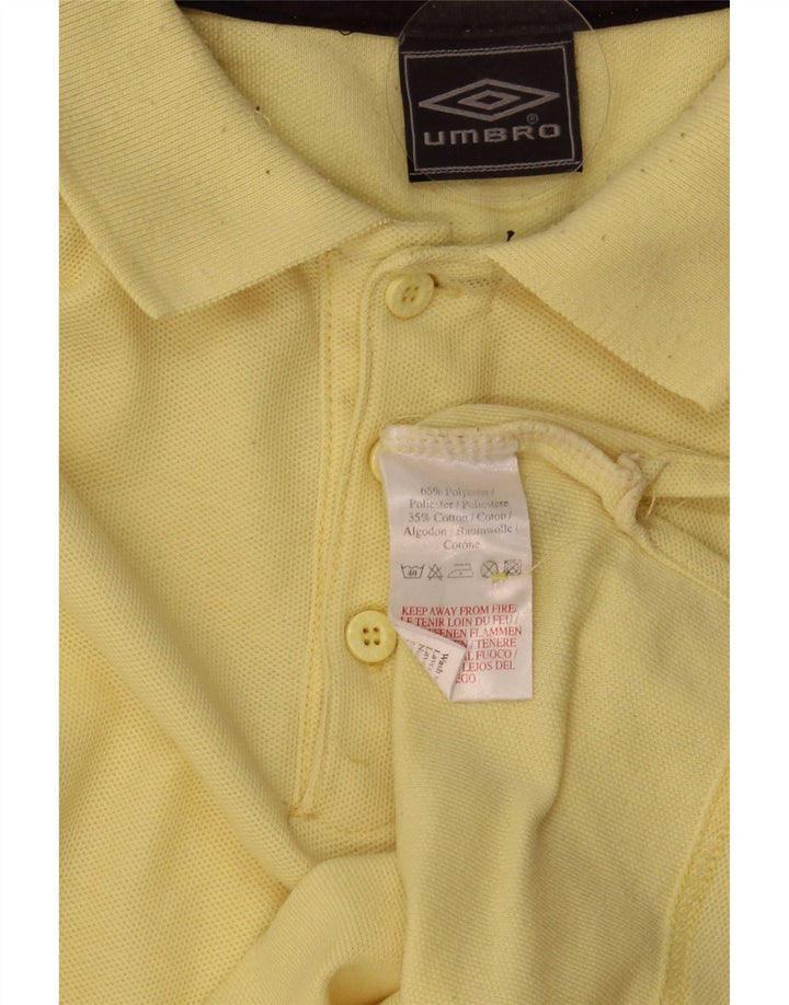Umbro muška polo majica XL žuti poliester