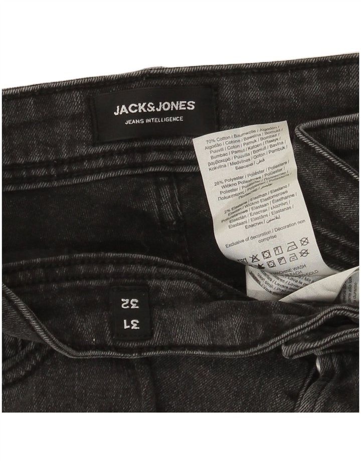 Jack & Jones Muške uske traperice W31 L32 Sivi pamuk