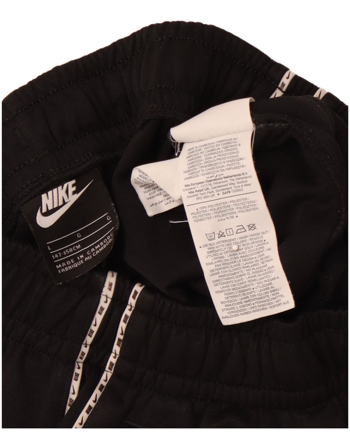 NIKE Boys Graphic Sport Shorts 12-13 Years Veliki crni poliester