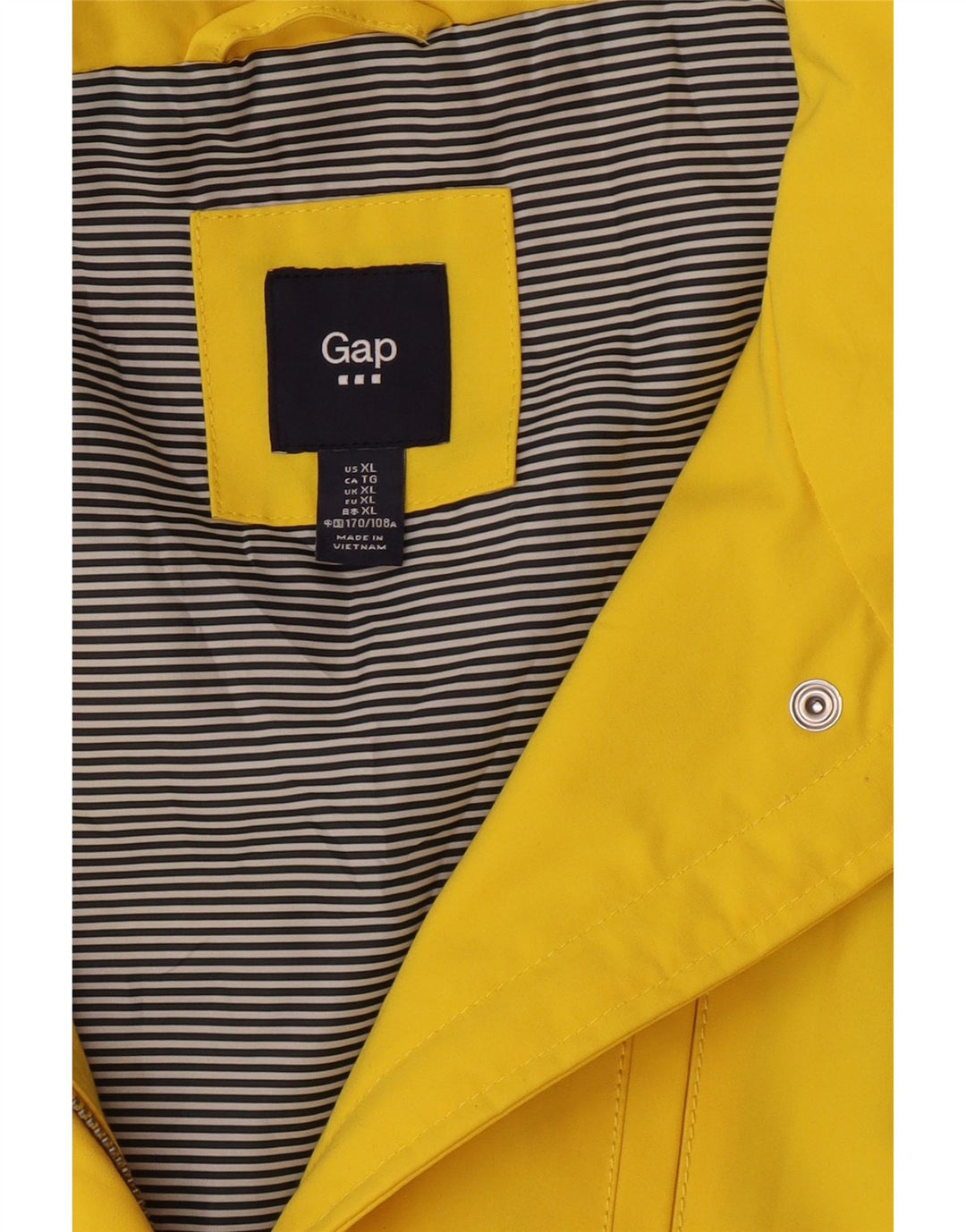 Gap ženska pomoćna jakna s kapuljačom UK 18 XL žuta