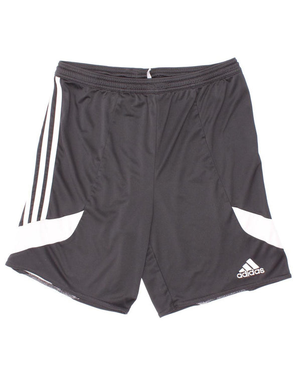 Sportske kratke hlače Adidas Climalite za dječake 13-14 godina XL crne boje