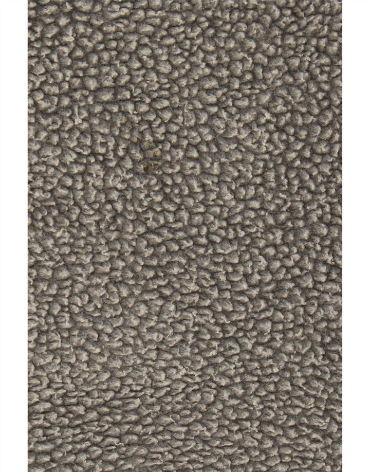 Weird Fish Muški džemper od flisa s patentnim izrezom Mali sivi poliester