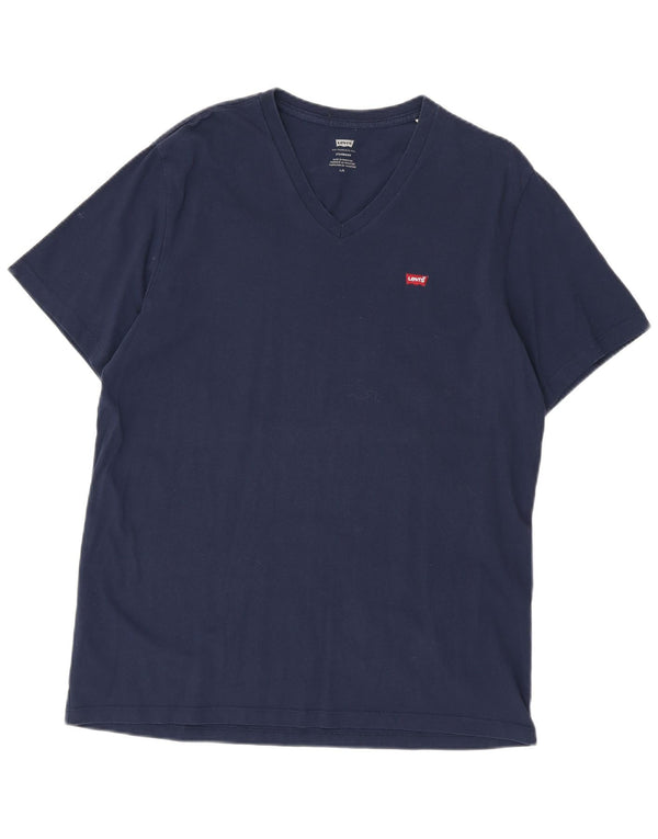 Levi's standardna velika majica kratkih rukava tamnoplava