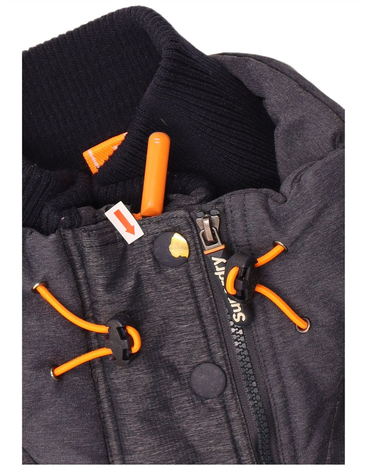 SUPERDRY ženska jakna vjetrovka UK 14 srednje plavi najlon