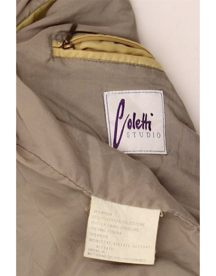 Studio Coletti muška bomber jakna UK 42 XL žuti najlon