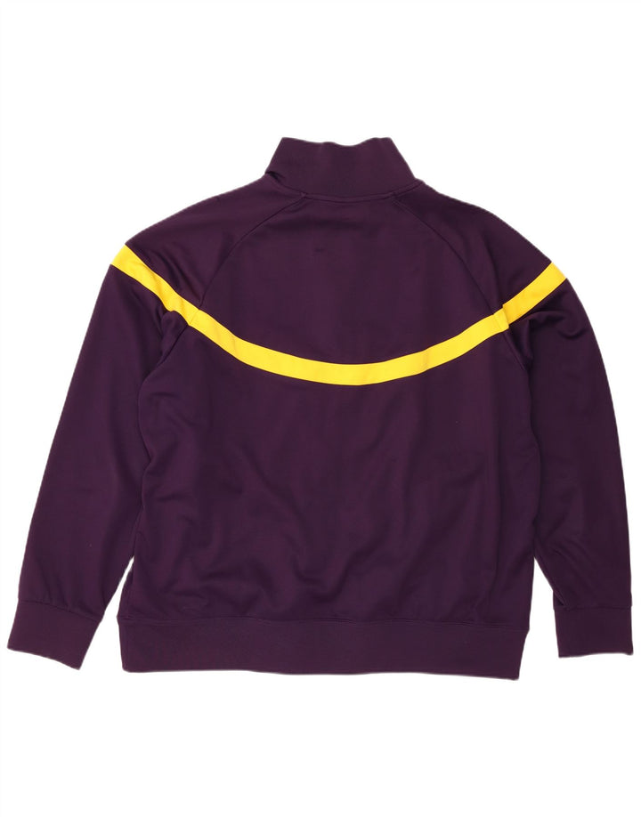 Nike muška trenirka gornja jakna UK 50/52 2XL ljubičasti poliester