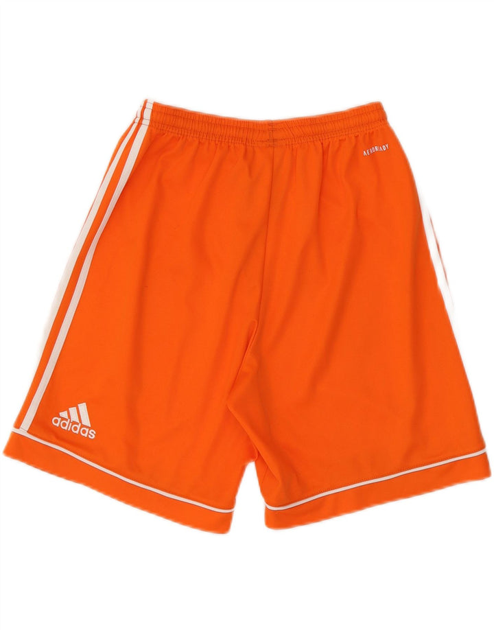 ADIDAS muške sportske kratke hlače male narančaste boje od poliestera