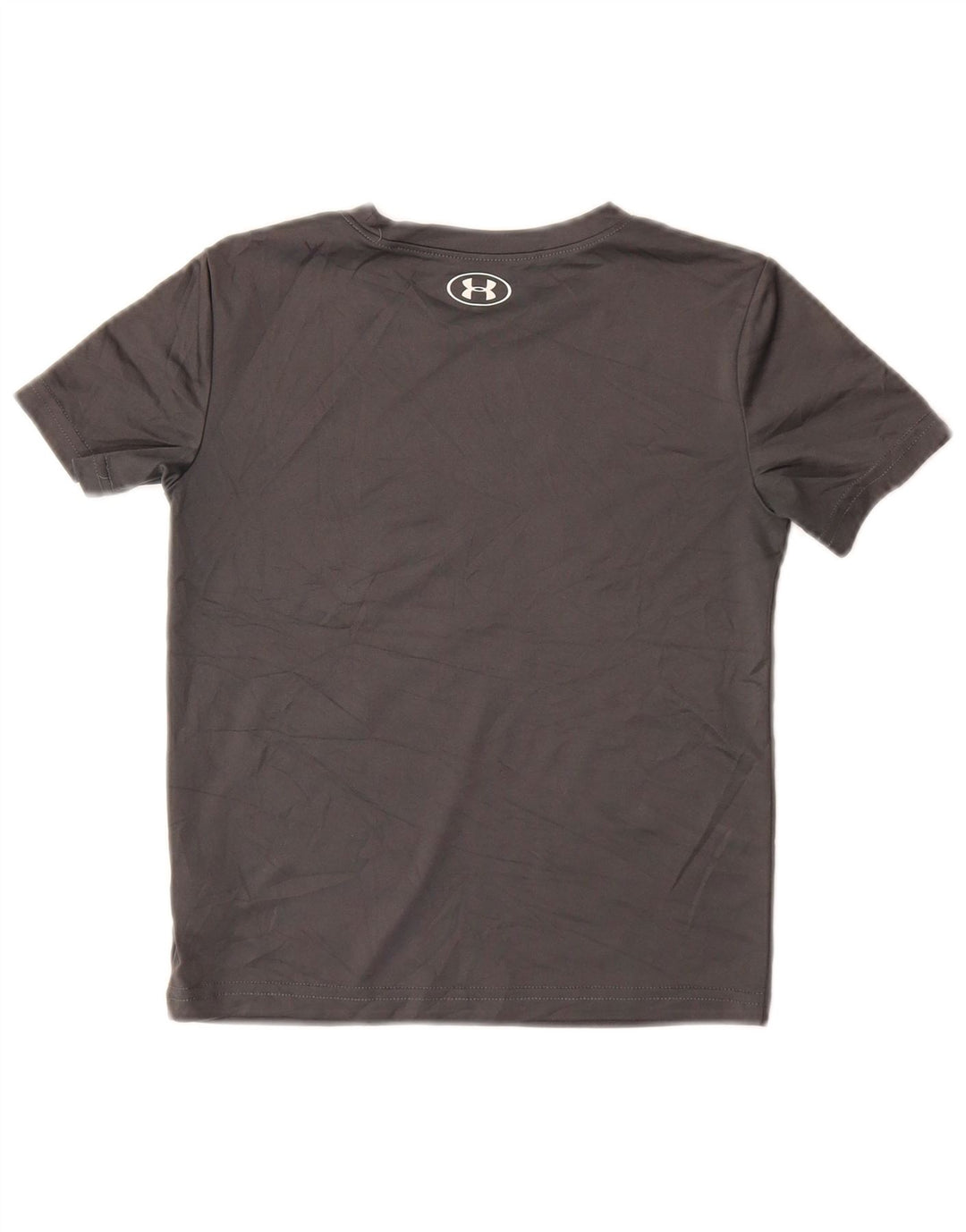 UNDER ARMOUR Majica s kratkim rukavima za dječake, 5-6 godina, siva poliesterska majica