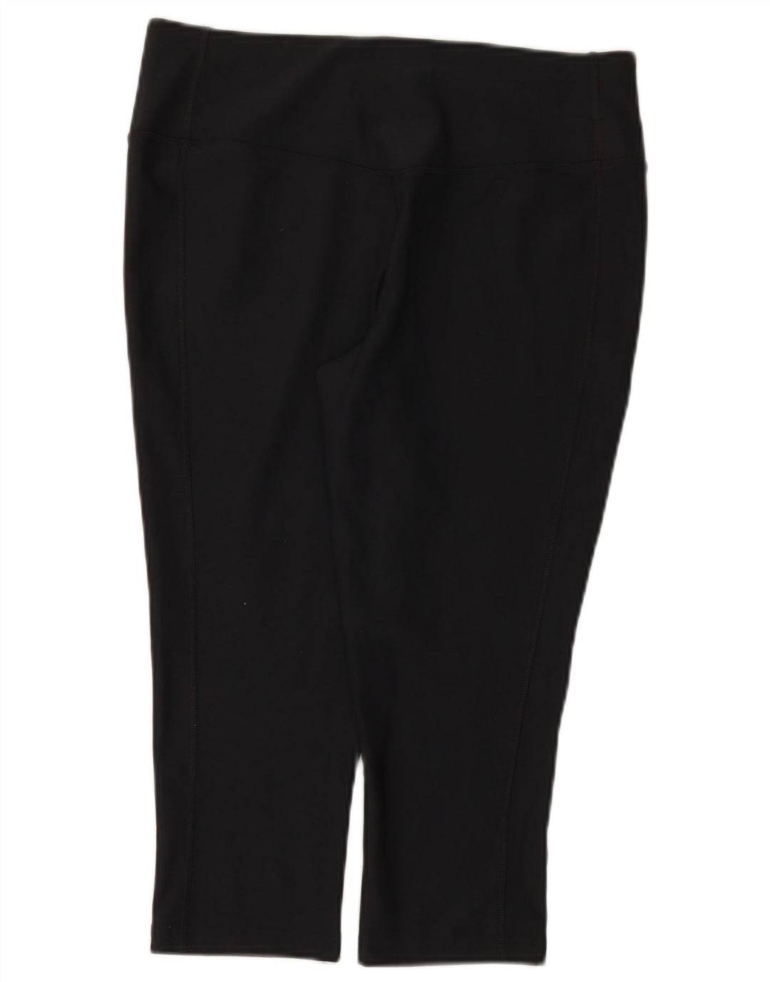 Nike Ženske Dri Fit Capri Leggings UK 14 Veliki crni poliester