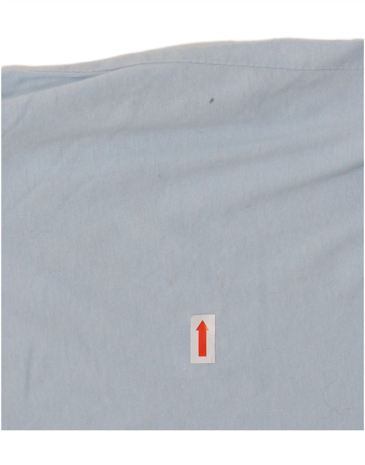 RIP CURL Mens Standard Fit T-Shirt Top XL Blue Colourblock