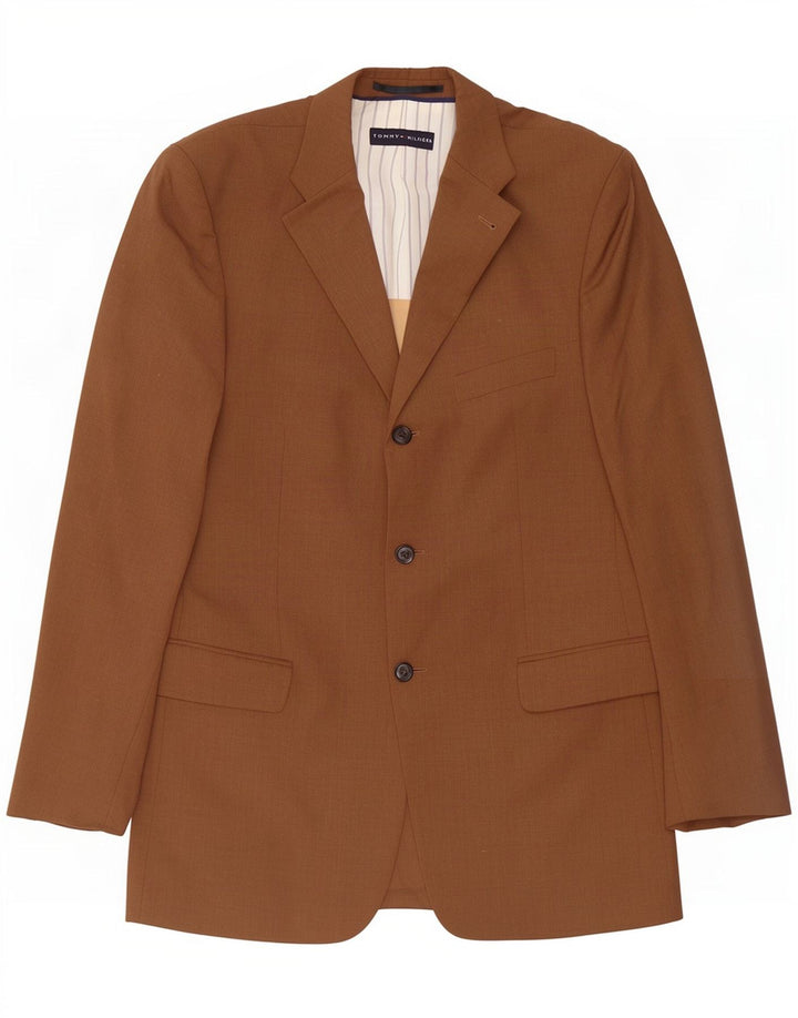 Tommy Hilfiger muška jakna s 3 gumba IT 50 Large Beige Wool