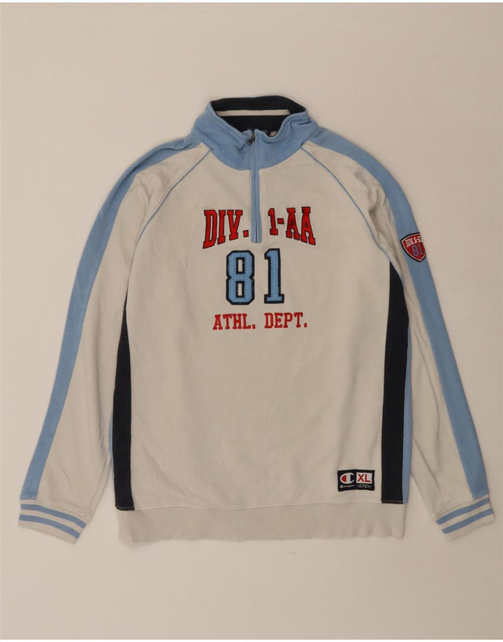 CHAMPION Džemper s grafičkim motivima za dječake 13-14 godina XL Bijela boja