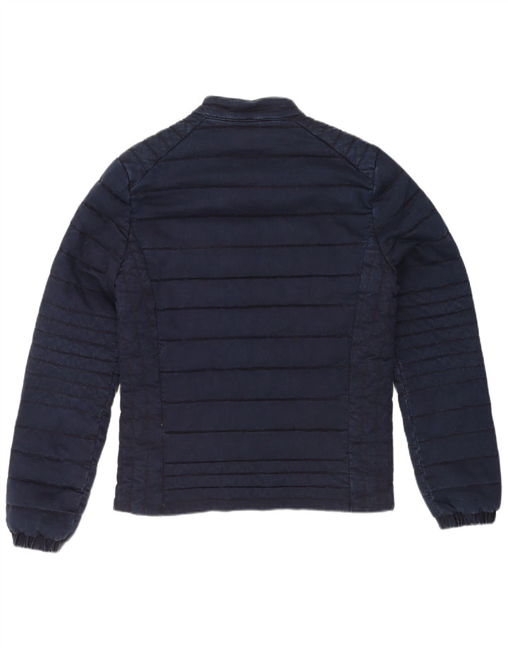 Guess muška podstavljena jakna UK 40 Large tamnoplavi pamuk