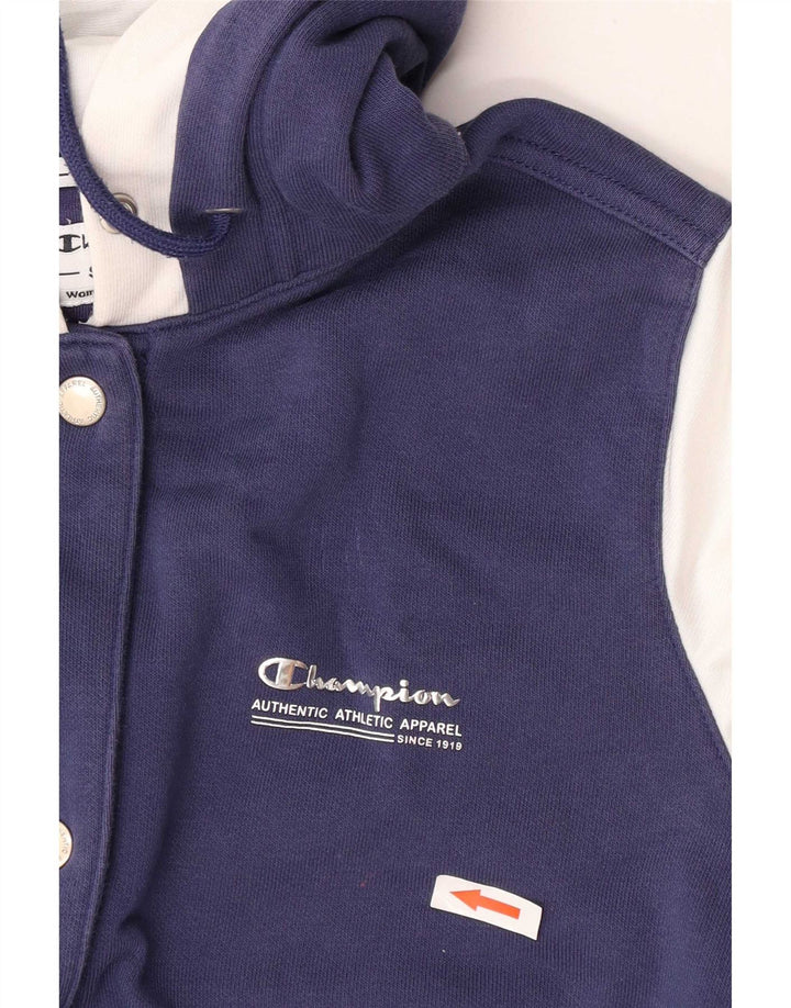 Champion ženska sveučilišna jakna Heritage Fit UK 14 srednje tamnoplava