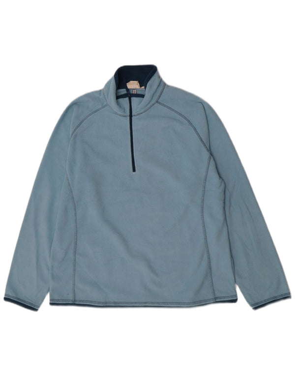 Mountain Warehouse Ženski džemper od flisa s patentnim izrezom UK 18 XL Plavi sportski
