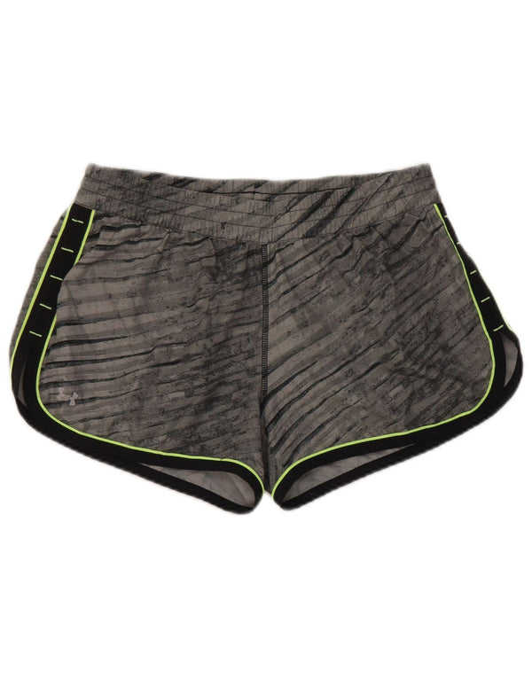 Under Armour ženske sportske kratke hlače Heat Gear UK 10 malih sivih boja