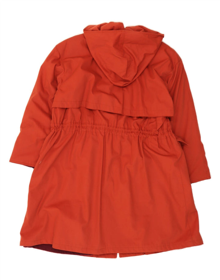 NINO Womens Hooded Overcoat IT 42 Medium Red Wool Vintage NINO and Second-Hand NINO from Messina Hembry 