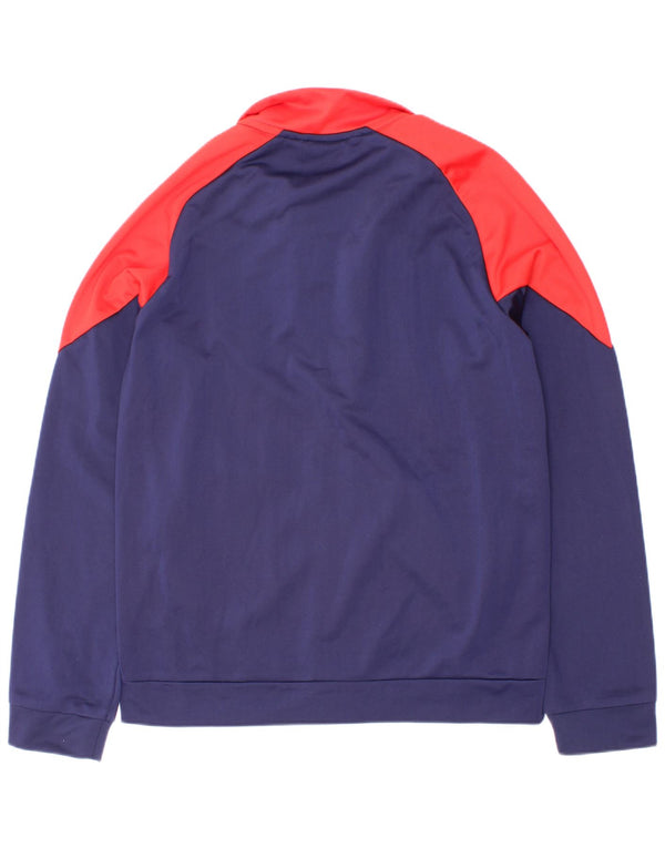 Gornja jakna trenirke Puma Boys Graphic 11-12 Years Navy Blue Colourblock