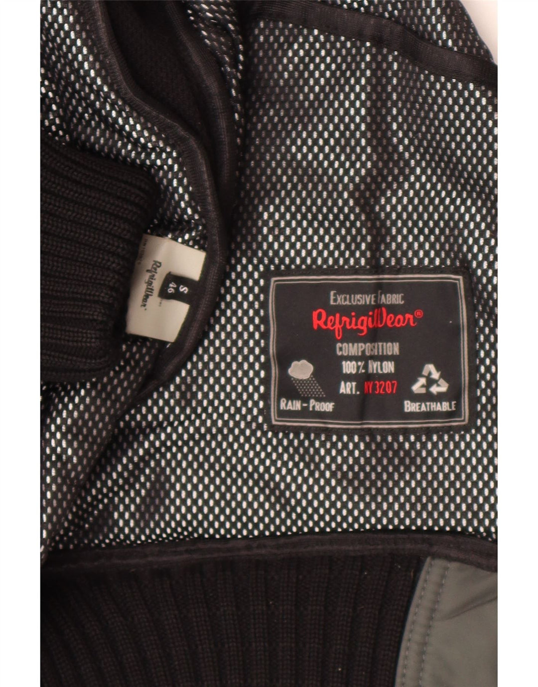 Refrigiwear muška bomber jakna s kapuljačom IT 46, mali zeleni najlon