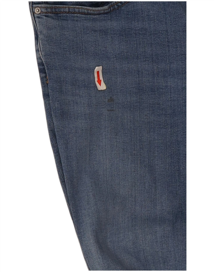 Levi's ženske 715 Bootcut traperice W30 L27 plavi pamuk