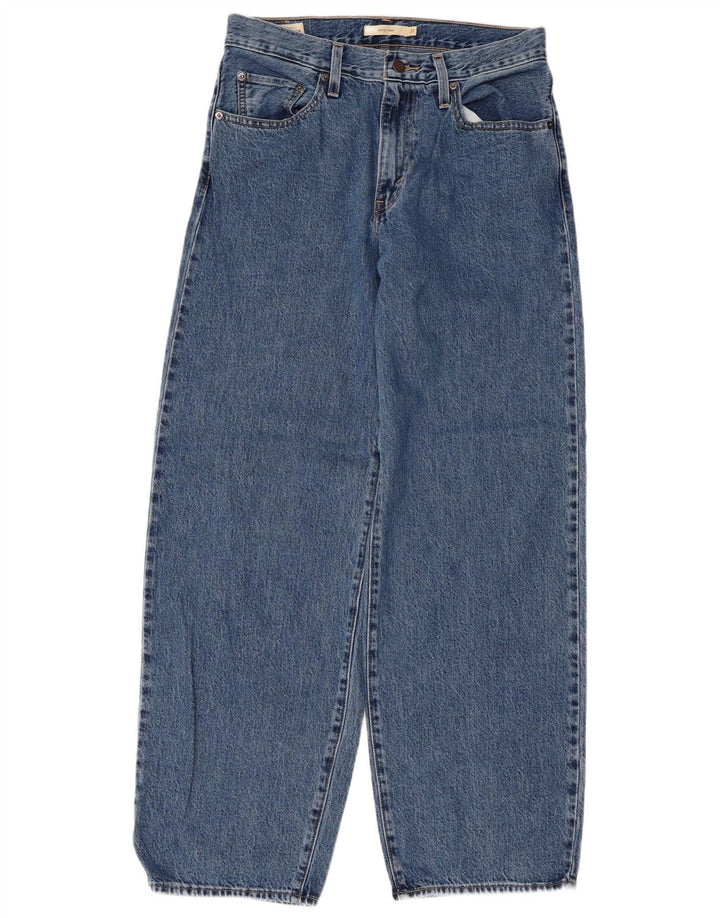 LEVI'S ženske široke traperice Baggy Dad W27 L30 plavi pamuk