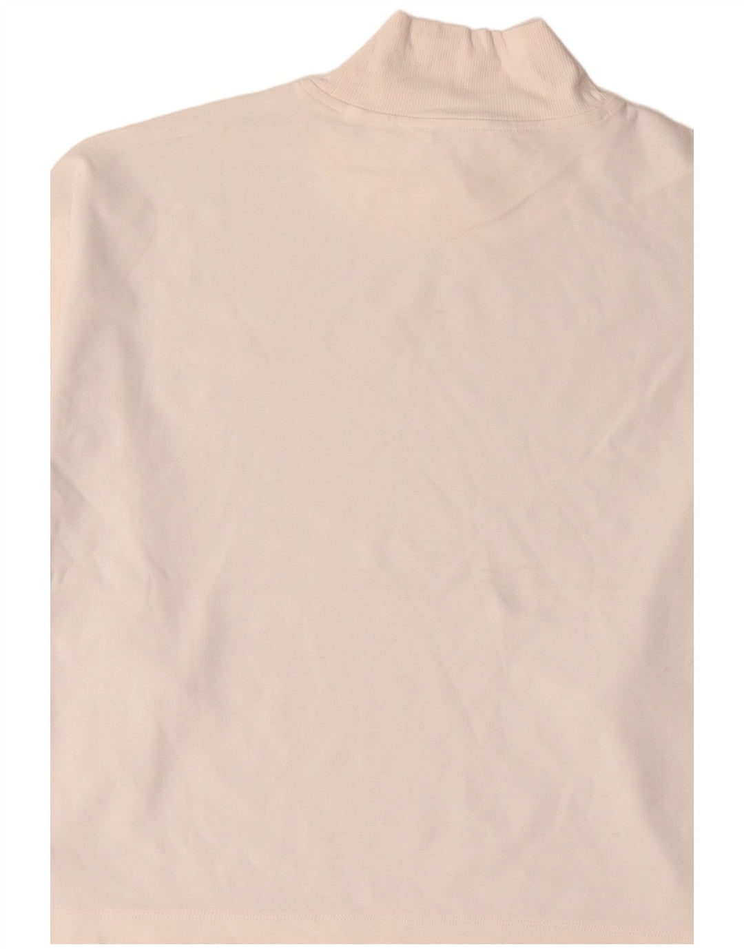 Athleta ženski kratki rukav dugih rukava UK 14 Najlon srednje smeđe boje