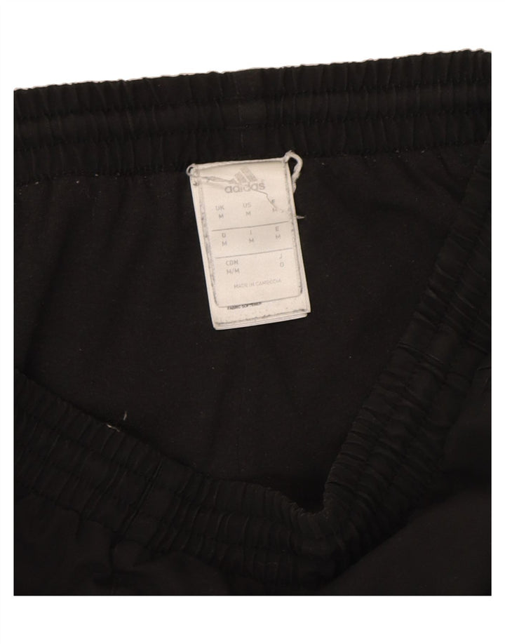 ADIDAS Mens Tracksuit Trousers Joggers Medium  Black Polyester Vintage Adidas and Second-Hand Adidas from Messina Hembry 