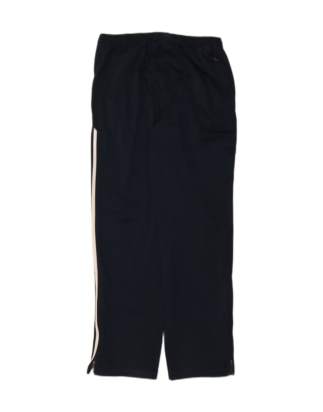 ADIDAS Boys Tracksuit Trousers 15-16 Years  Navy Blue Polyester Vintage Adidas and Second-Hand Adidas from Messina Hembry 