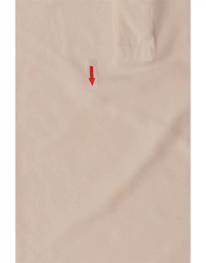 Lacoste muška polo majica veličine 3 Mala bijela pamučna