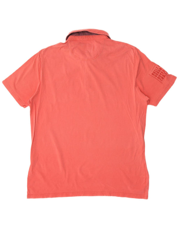 Camel Active muška polo majica s grafičkim motivima 2XL ružičasta