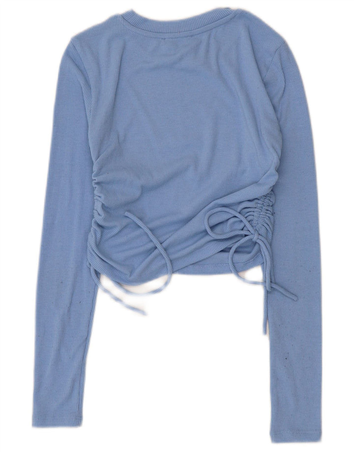 Zara ženska kratka majica dugih rukava UK 8 Small Blue
