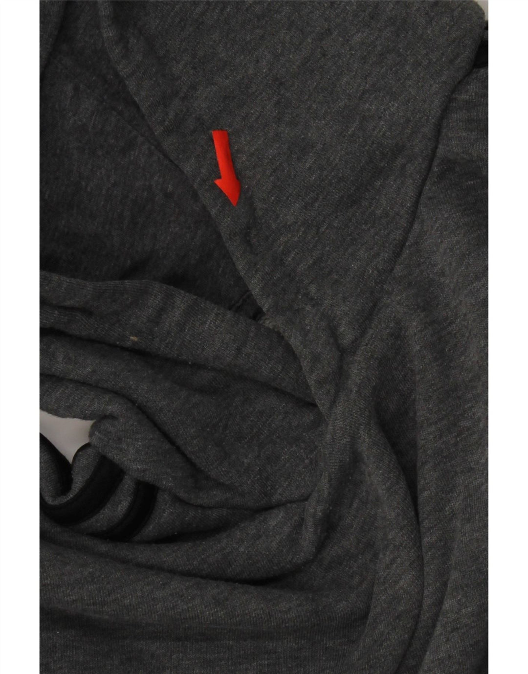 Adidas muška majica s kapuljačom Mala siva pamučna