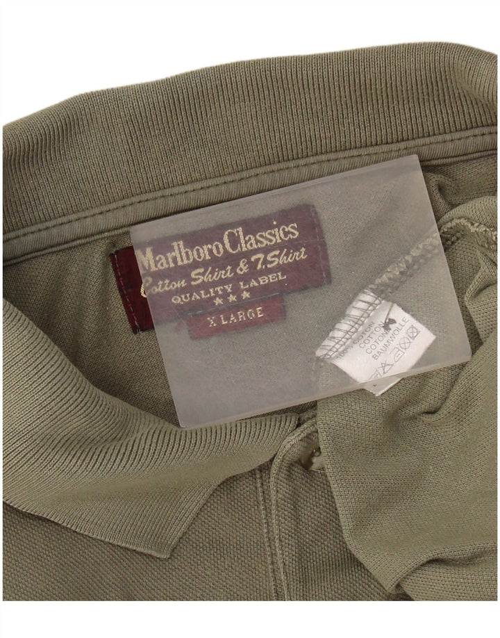 Marlboro Classics muška polo majica XL zeleni pamuk