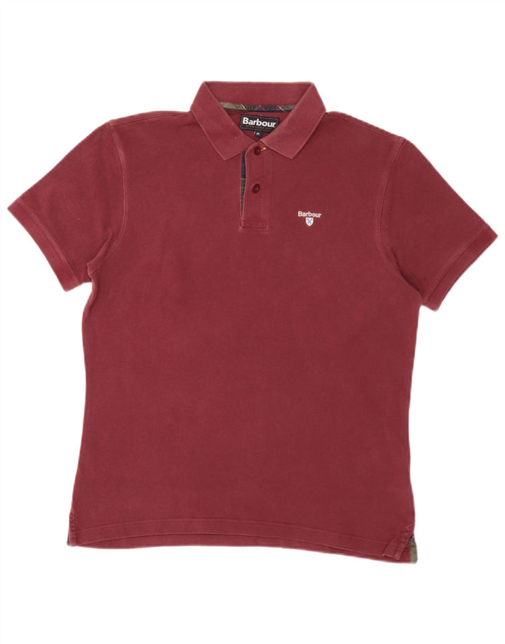 Barbour muška polo majica srednje tamnocrvene boje