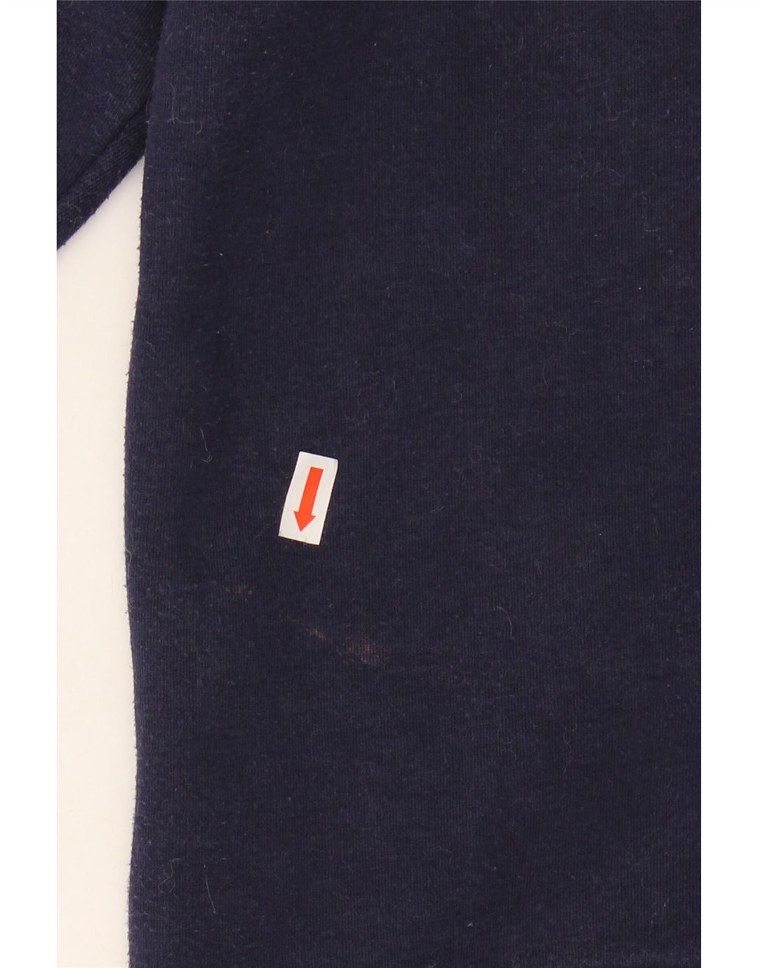 TOMMY HILFIGER Mens Sweatshirt Jumper Large Navy Blue Cotton