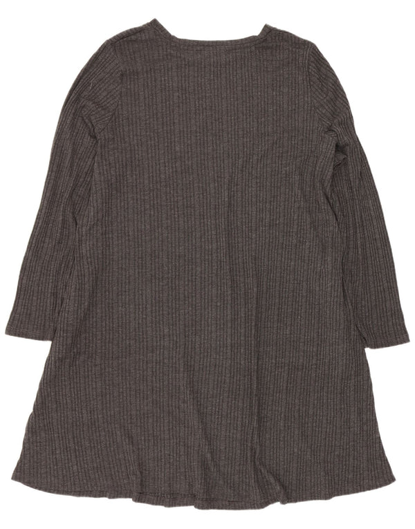 Marks & Spencer ženska majica dugih rukava UK 24 4XL siva na pruge