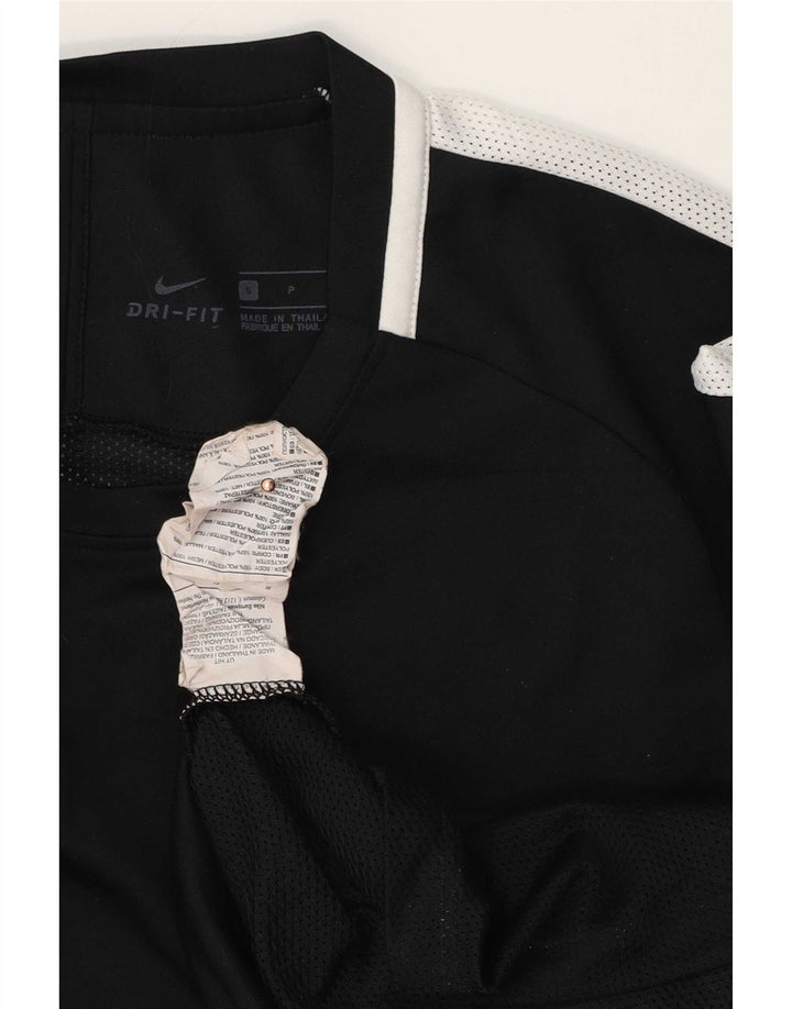 Nike muška Dri Fit polo majica mala crna poliesterska boja