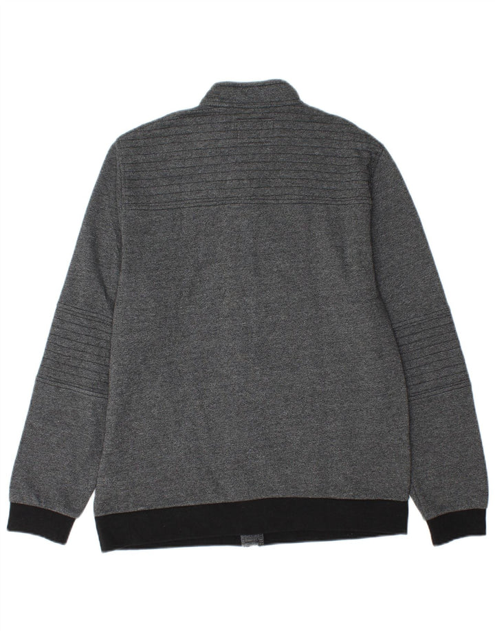 Guess muška bomber jakna UK 34 XS sivi pamuk u boji