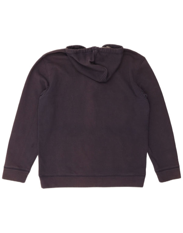 TOMMY HILFIGER Muški pulover s kapuljačom na patentni zatvarač 2XL tamnoplavi pamuk