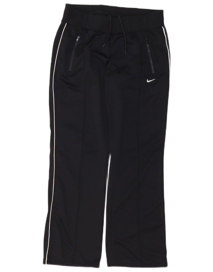 Ženske hlače za trenirku Nike UK 14 Srednje crni poliester